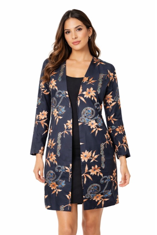 Golden Nightscape Botanical Jacket